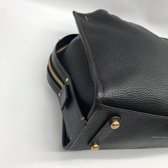 Coach Black Pebbled Leather Rouge Handbag CD940 - Picture 7 of 11